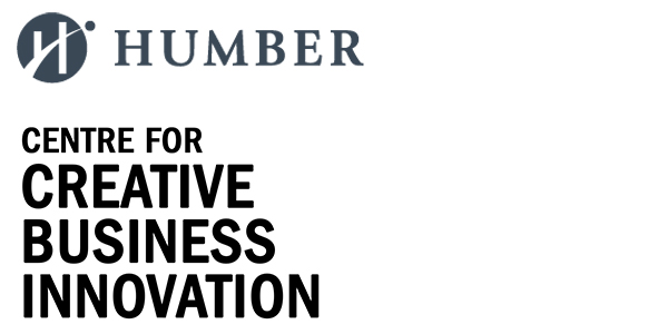 Logos for Humber College and Humber's Centre for Creative Business Innovation