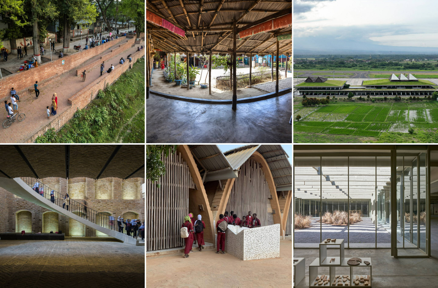 Various images of shortlisted projects
